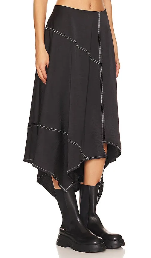 ALLSAINTS Agnes Skirt in Black