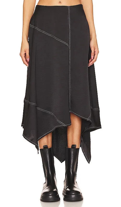 ALLSAINTS Agnes Skirt in Black