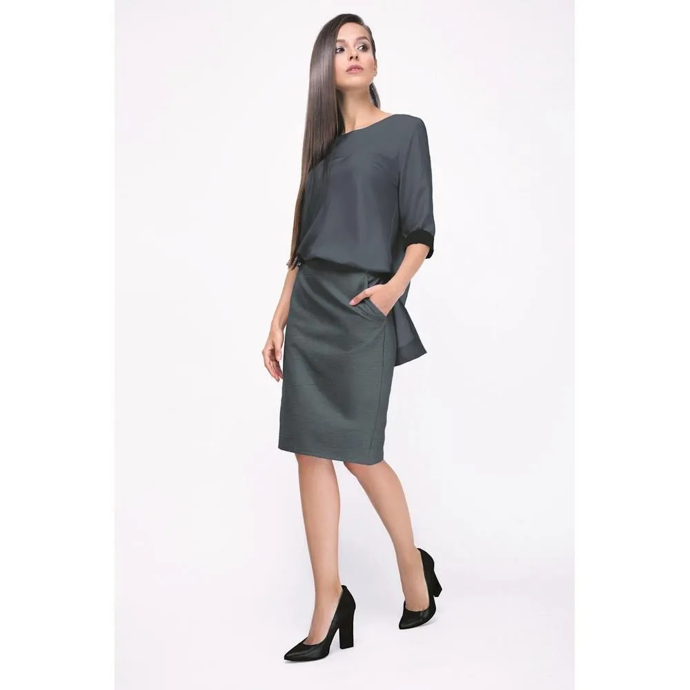 Black Faux Leather Fabric