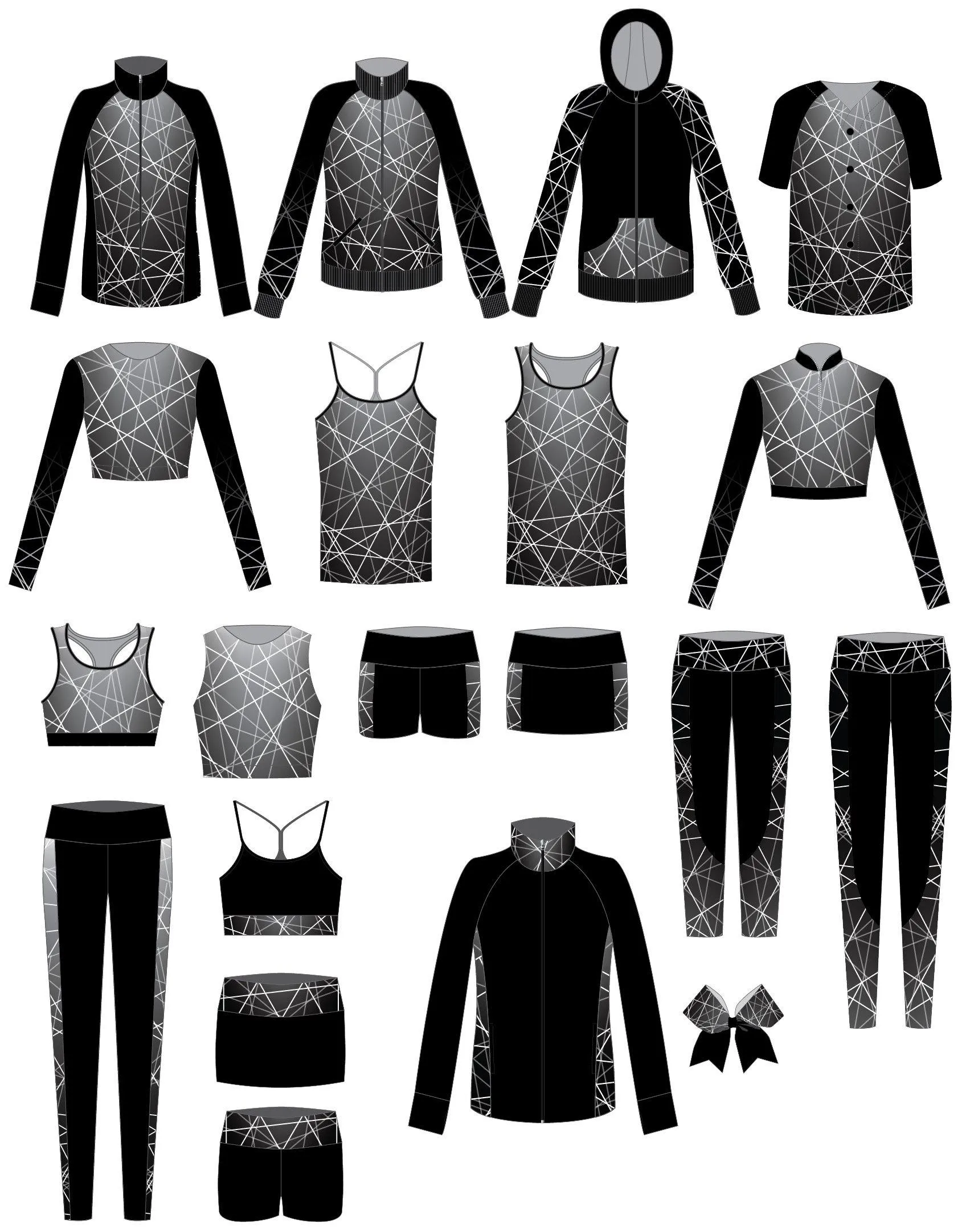 Crosshatch Popcolour Racer Strap Crop