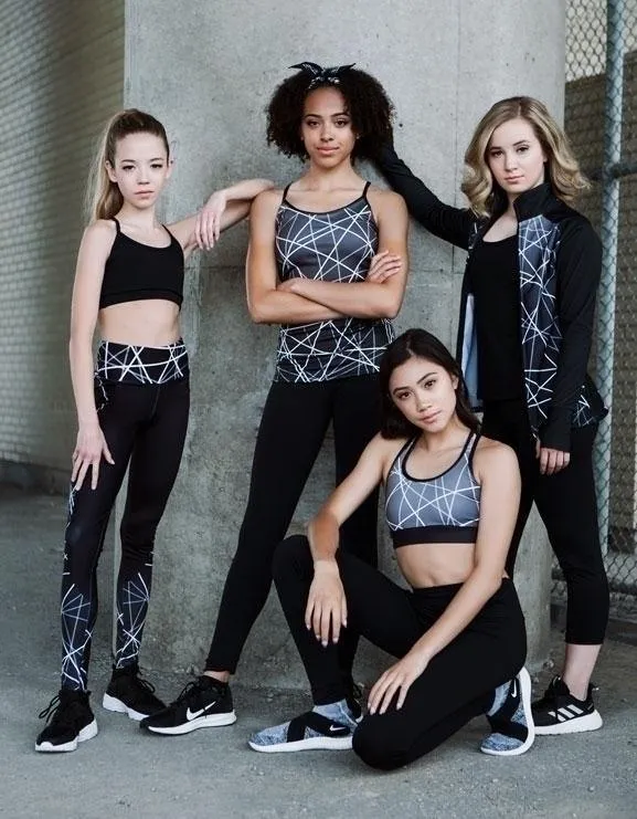 Crosshatch Popcolour Racer Strap Crop