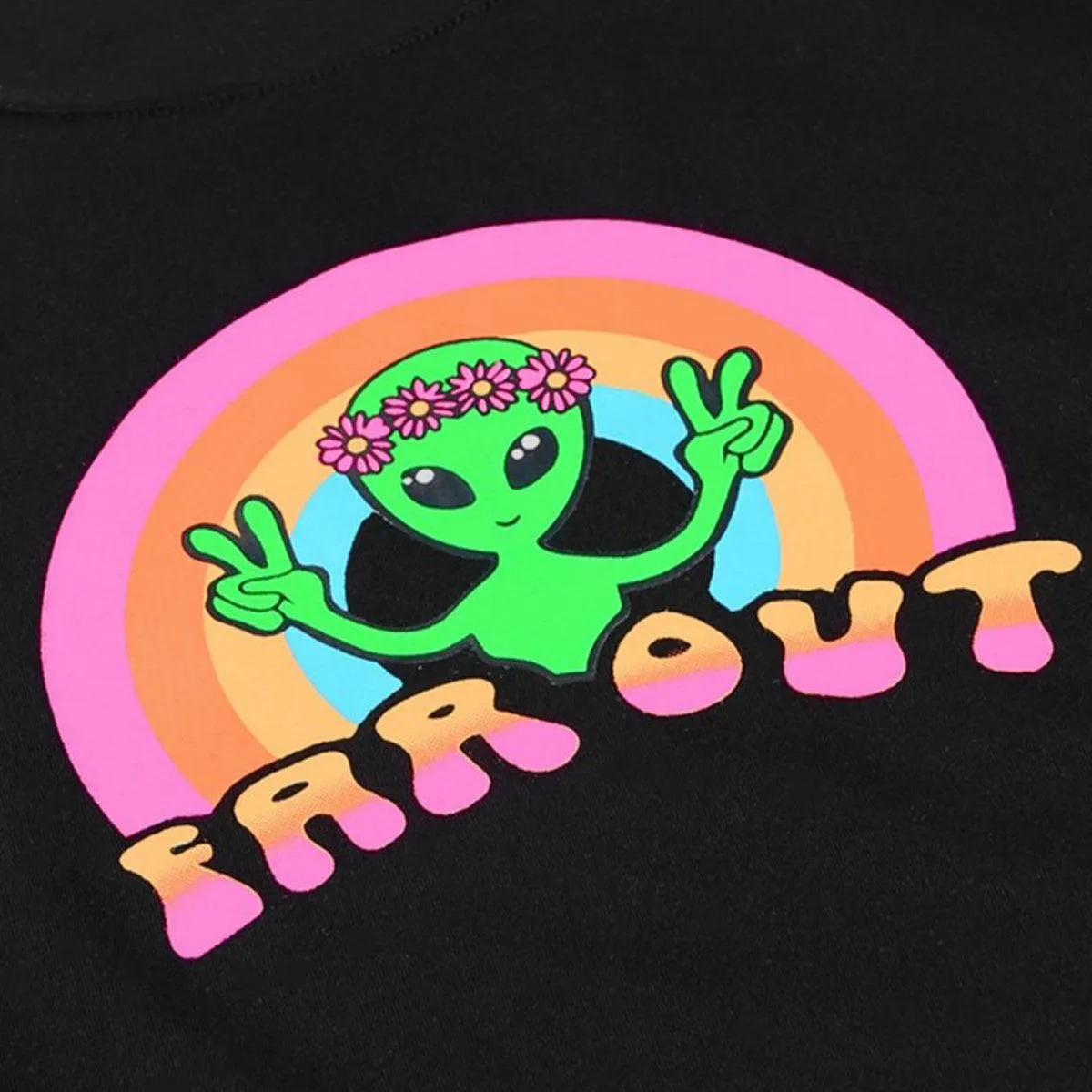 Far Out Crop Top Alien Aesthetic