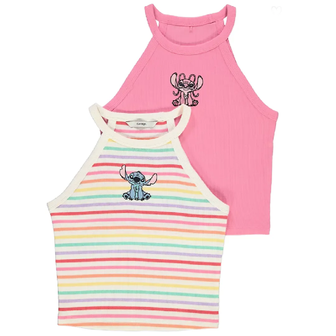 LILO & STITCH 2pk Halter Neck Tops