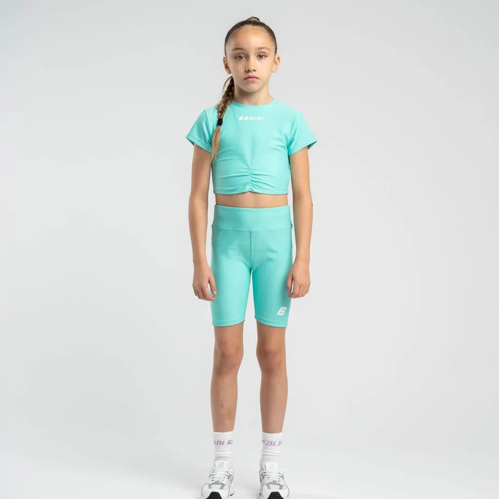 Mint Girls Bonini Ruched Top BNC003
