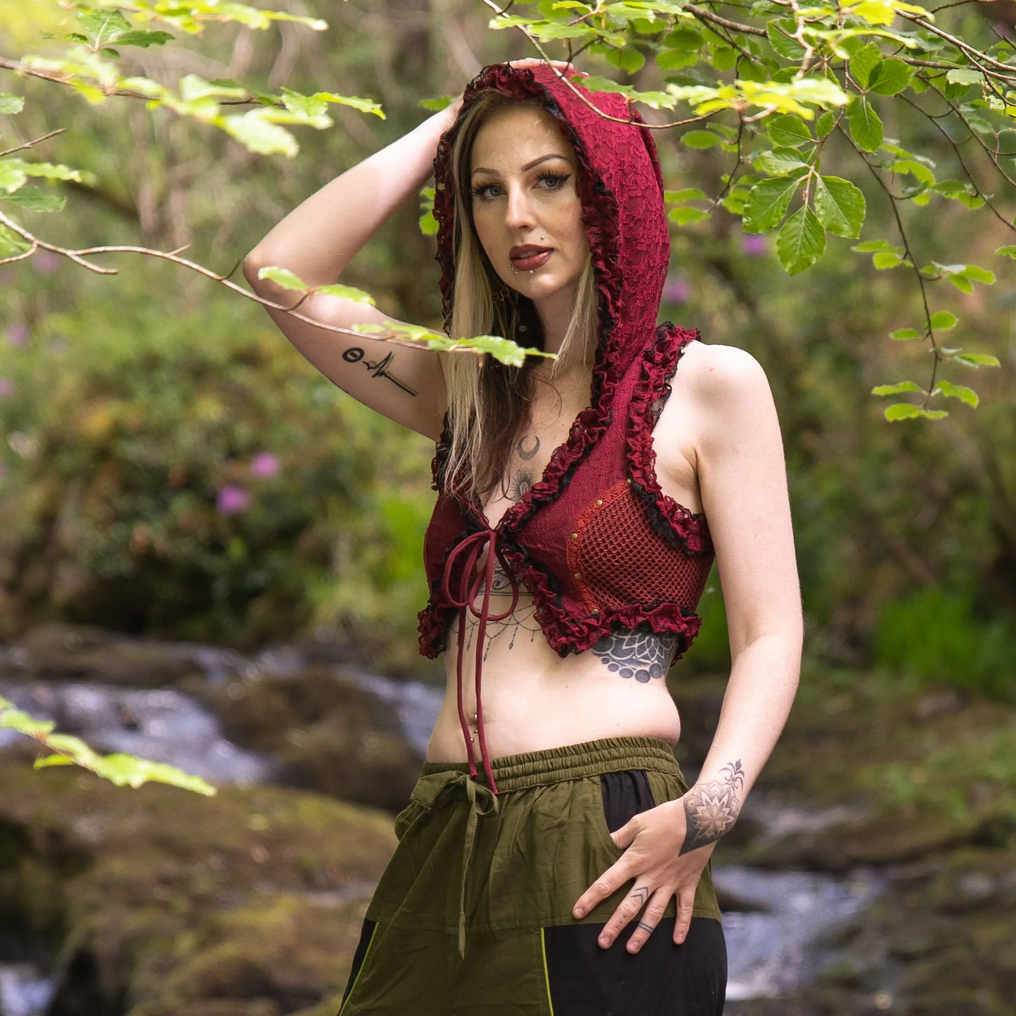Playa Pixie Hooded Waistcoat