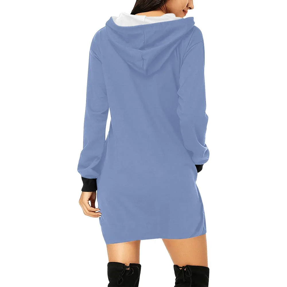 Queen YAHWEH 2.0 Women's  Hoodie Mini Dress