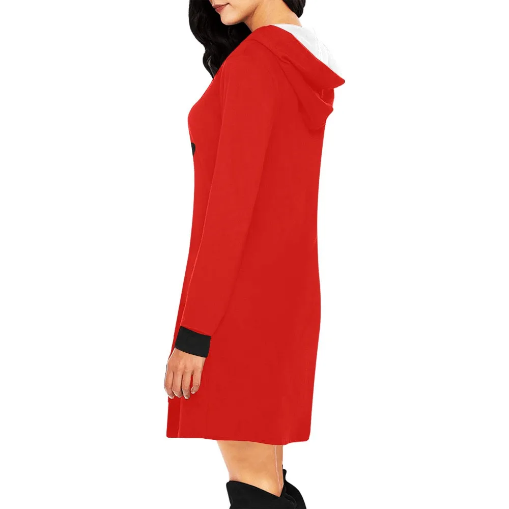 Queen YAHWEH 2.0 Women's  Hoodie Mini Dress