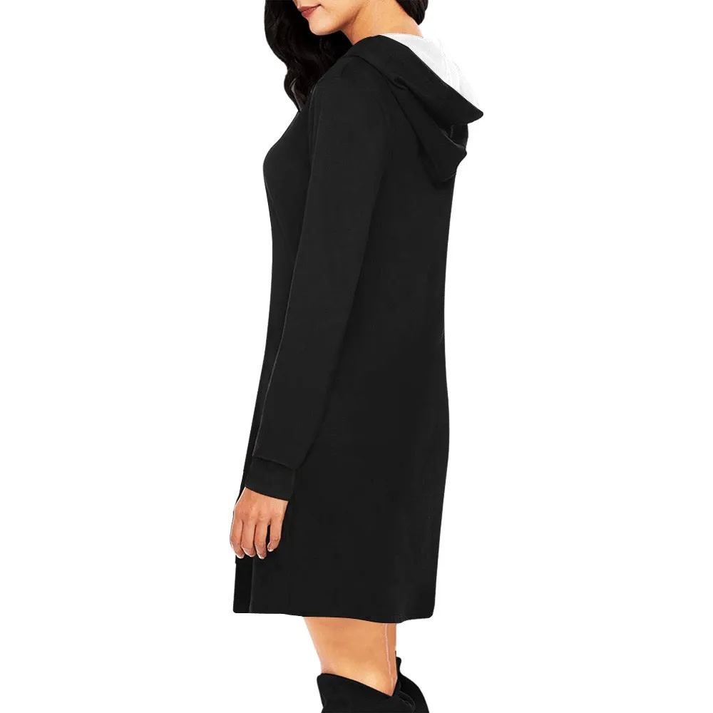 Queen YAHWEH 2.0 Women's  Hoodie Mini Dress