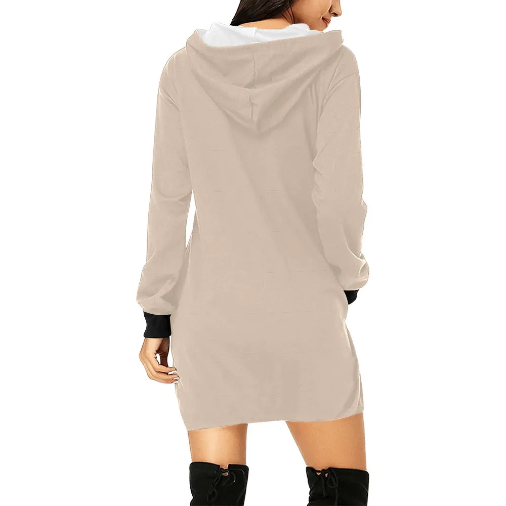 Queen YAHWEH 2.0 Women's  Hoodie Mini Dress