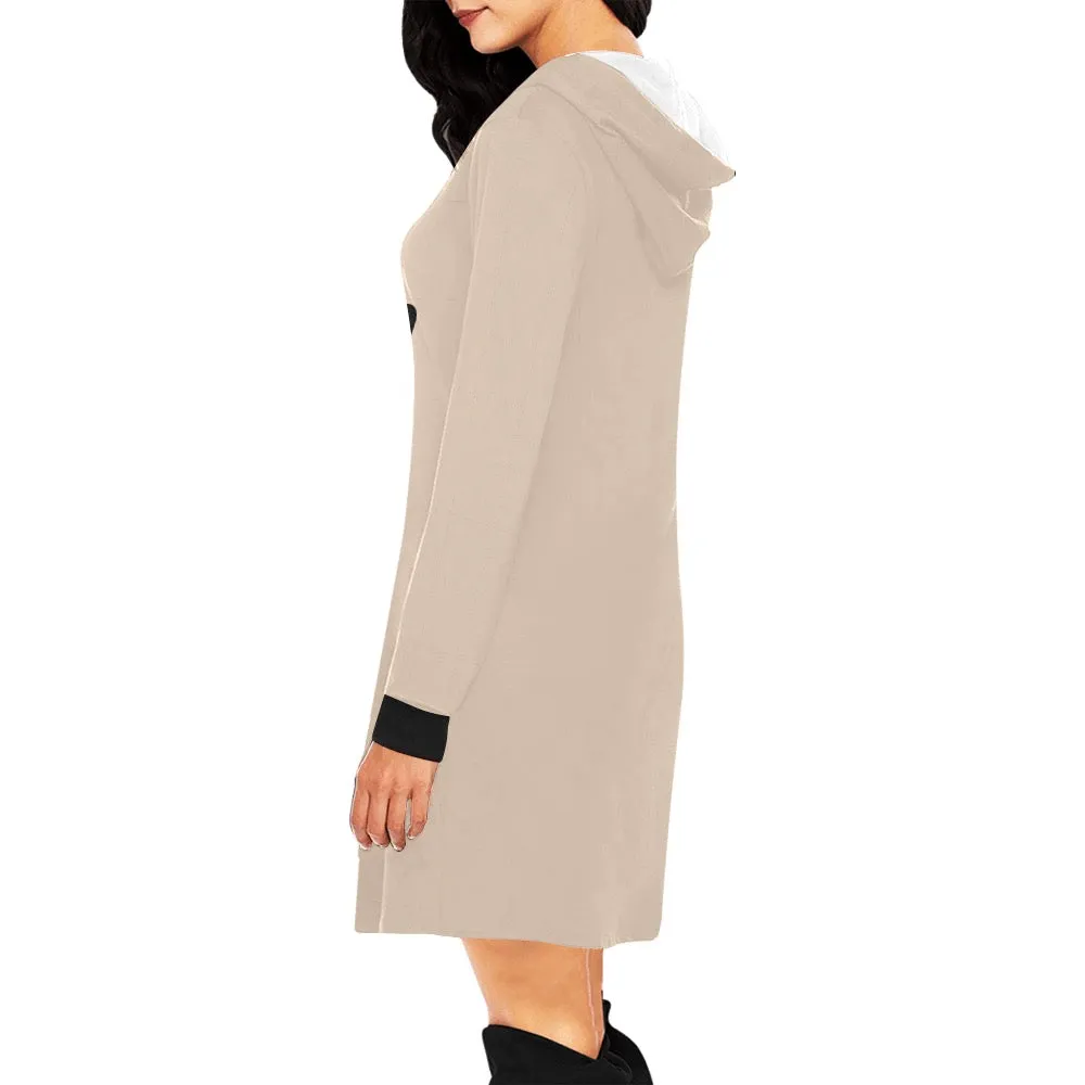 Queen YAHWEH 2.0 Women's  Hoodie Mini Dress