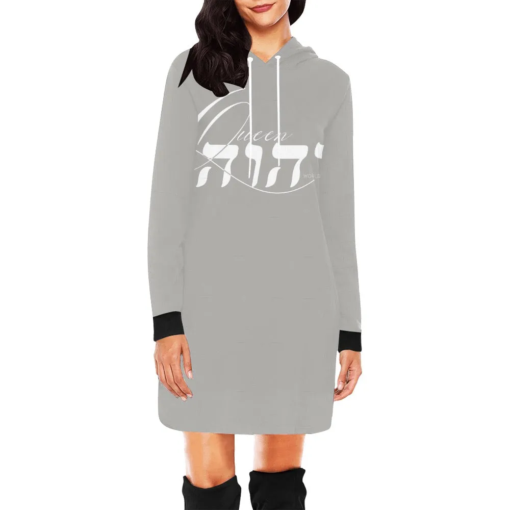 Queen YAHWEH 2.0 Women's  Hoodie Mini Dress