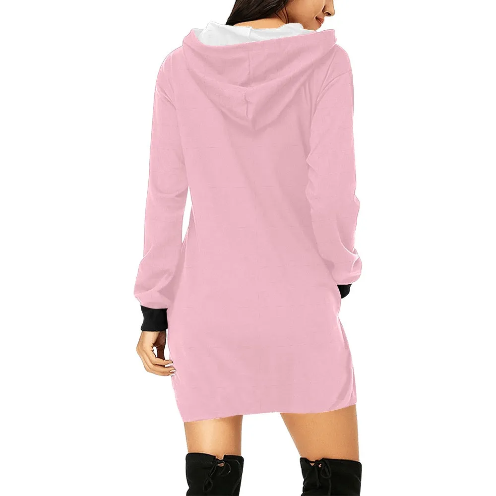 Queen YAHWEH 2.0 Women's  Hoodie Mini Dress