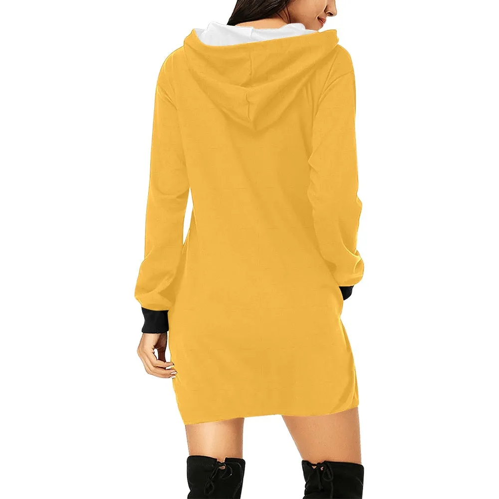 Queen YAHWEH 2.0 Women's  Hoodie Mini Dress