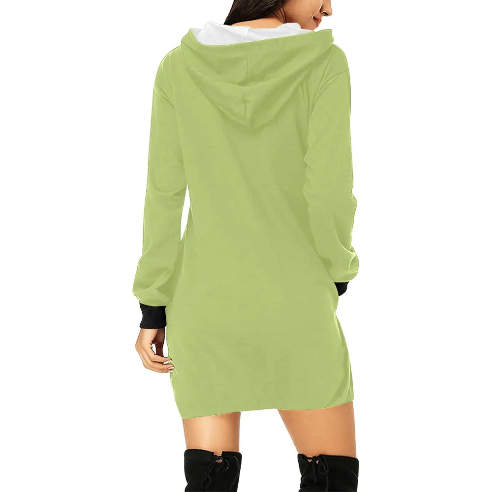 Queen YAHWEH 2.0 Women's  Hoodie Mini Dress