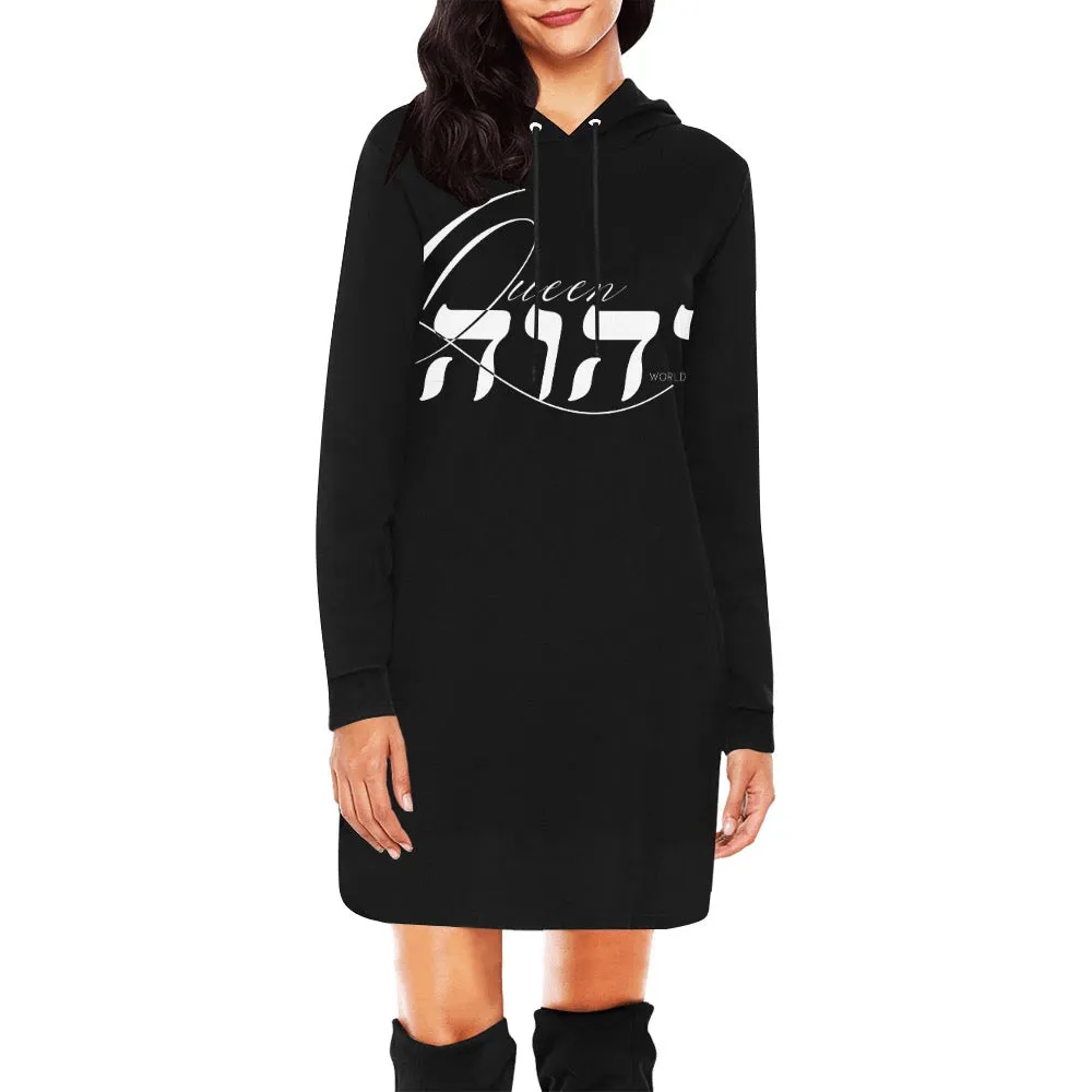 Queen YAHWEH 2.0 Women's  Hoodie Mini Dress