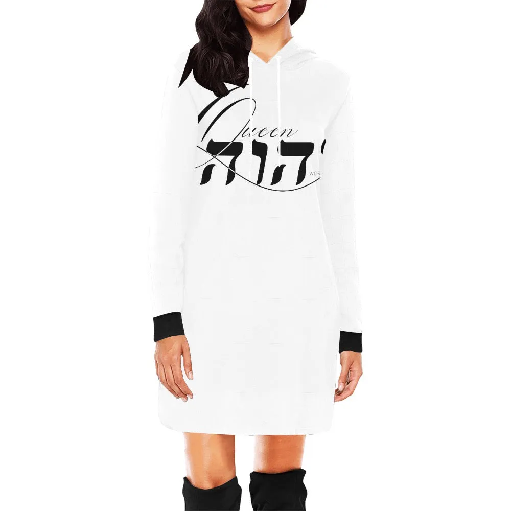 Queen YAHWEH 2.0 Women's  Hoodie Mini Dress