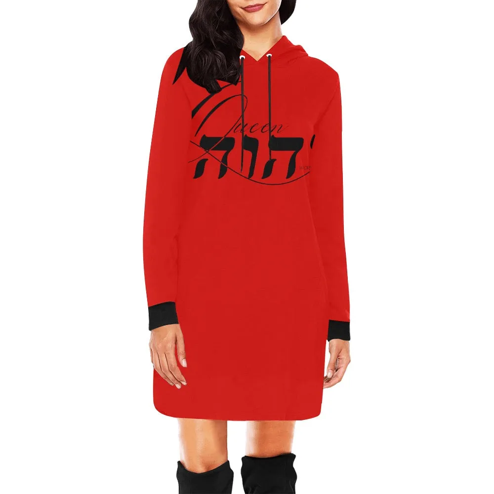 Queen YAHWEH 2.0 Women's  Hoodie Mini Dress