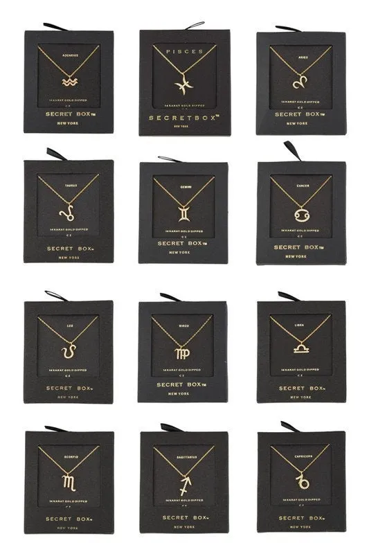 Zodiac Constellation Necklace